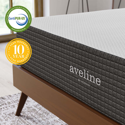 Modway MOD-6600 Aveline 12" Memory Foam Queen Mattress Modway