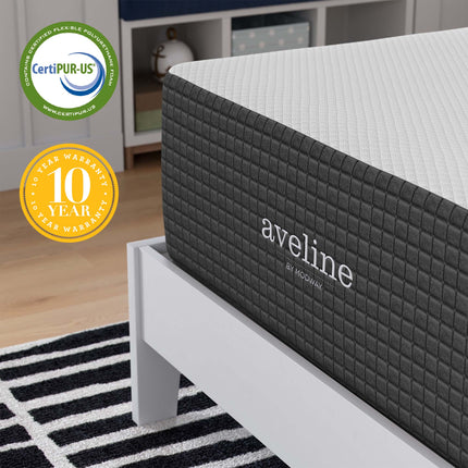 Modway MOD-6602 Aveline 14" Memory Foam Twin Mattress Modway