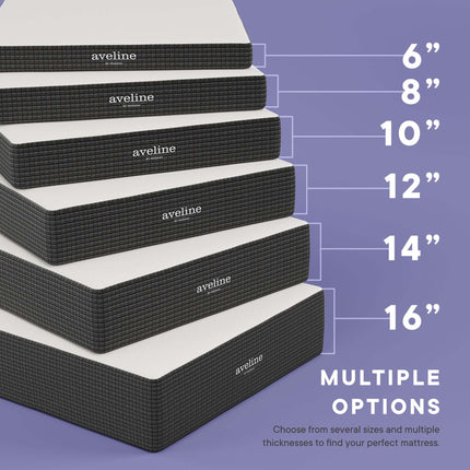 Modway MOD-6605 Aveline 14" Memory Foam King Mattress Modway