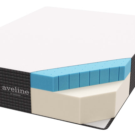 Modway MOD-6605 Aveline 14" Memory Foam King Mattress Modway