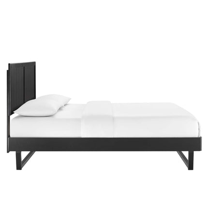 Modway MOD-6616 Alana Wood Full Platform Bed With Angular Frame Modway