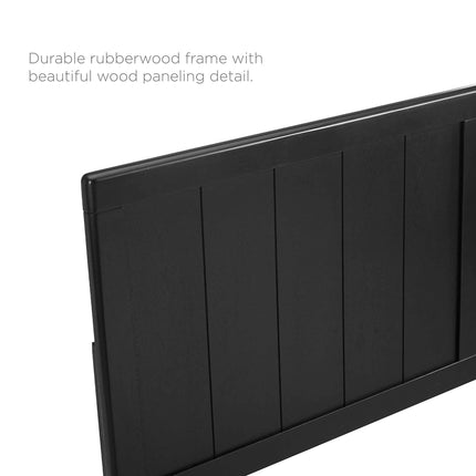 Modway MOD-6620 Alana Wood King Platform Bed With Splayed Legs Modway