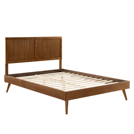 Modway MOD-6620 Alana Wood King Platform Bed With Splayed Legs Modway