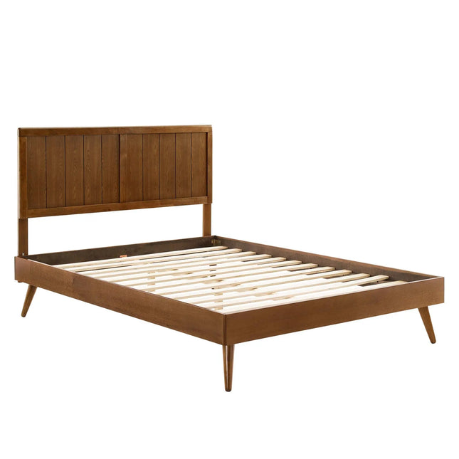 Modway MOD-6621 Alana Wood Twin Platform Bed With Splayed Legs Modway