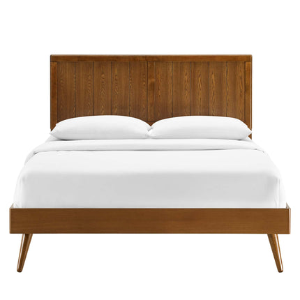 Modway MOD-6621 Alana Wood Twin Platform Bed With Splayed Legs Modway