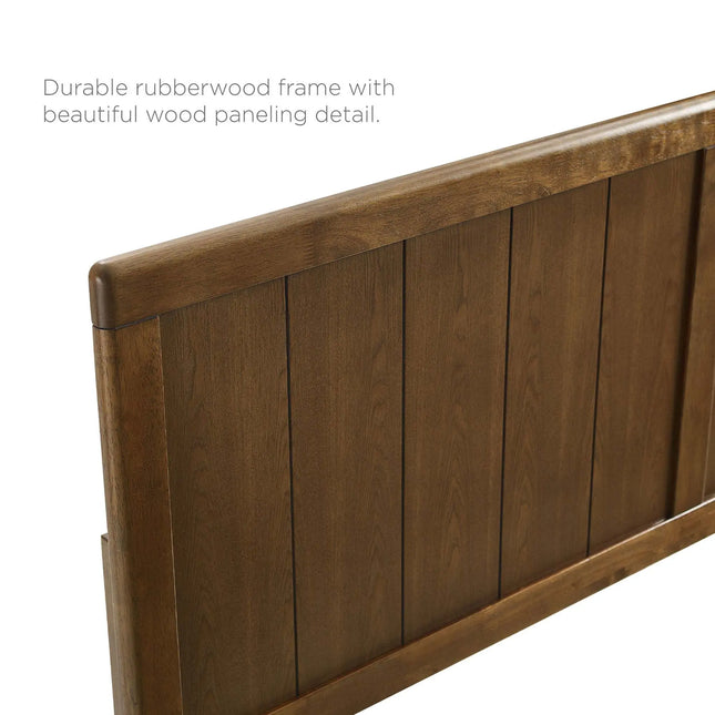 Modway MOD-6621 Alana Wood Twin Platform Bed With Splayed Legs Modway