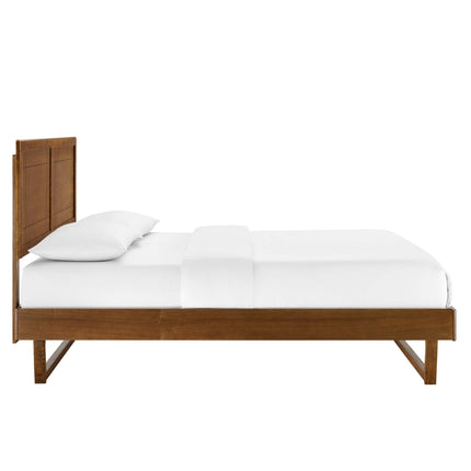 Modway MOD-6626 Marlee Wood King Platform Bed With Angular Frame Modway