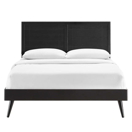 Modway MOD-6628 Marlee Wood Full Platform Bed With Splayed Legs Modway