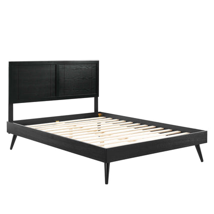 Modway MOD-6629 Marlee Wood King Platform Bed With Splayed Legs Modway