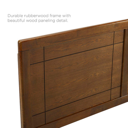 Modway MOD-6629 Marlee Wood King Platform Bed With Splayed Legs Modway