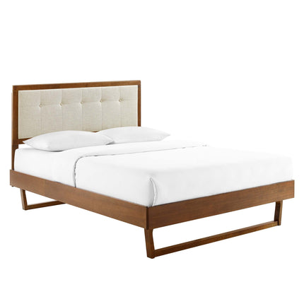 Modway MOD-6634 Willow Wood Full Platform Bed With Angular Frame Modway