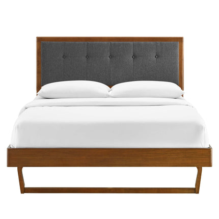 Modway MOD-6634 Willow Wood Full Platform Bed With Angular Frame Modway