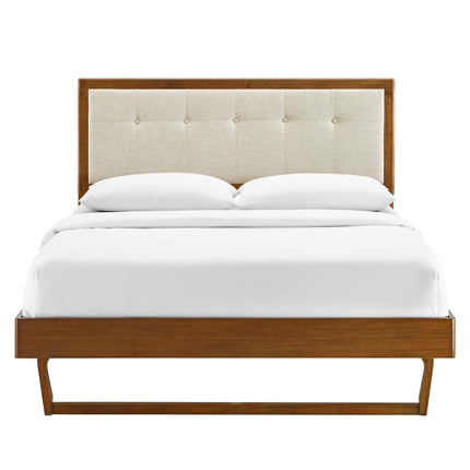 Modway MOD-6635 Willow Wood King Platform Bed With Angular Frame Modway
