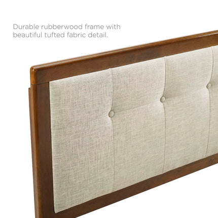 Modway MOD-6635 Willow Wood King Platform Bed With Angular Frame Modway