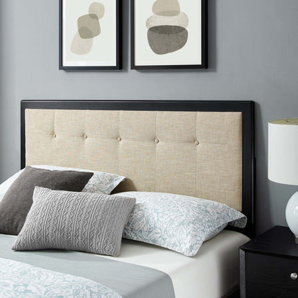 Modway MOD-6638 Willow Wood King Platform Bed With Splayed Legs Modway