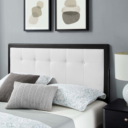 Modway MOD-6638 Willow Wood King Platform Bed With Splayed Legs Modway
