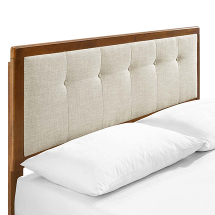 Modway MOD-6638 Willow Wood King Platform Bed With Splayed Legs Modway