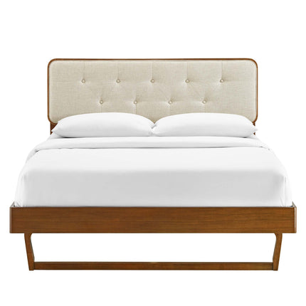 Modway MOD-6643 Bridgette Wood Full Platform Bed With Angular Frame Modway