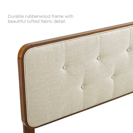Modway MOD-6647 Bridgette Wood King Platform Bed With Splayed Legs Modway