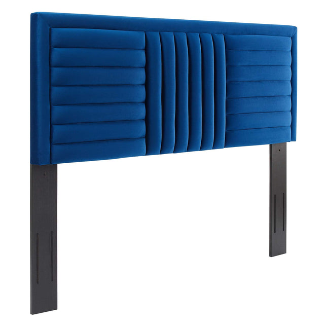 Modway MOD-6665 Believe Channel Tufted Performance Velvet Full/Queen Headboard Modway