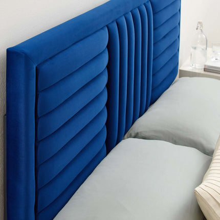 Modway MOD-6665 Believe Channel Tufted Performance Velvet Full/Queen Headboard Modway