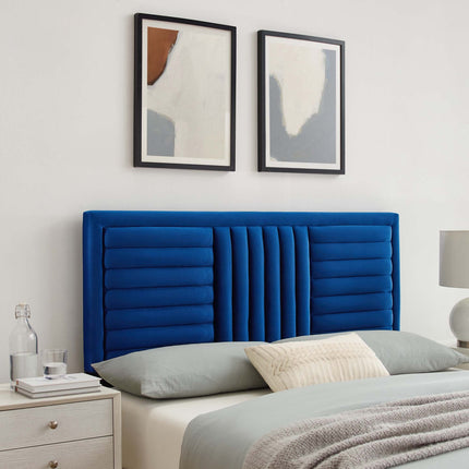 Modway MOD-6665 Believe Channel Tufted Performance Velvet Full/Queen Headboard Modway