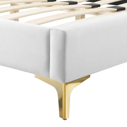 Modway MOD-6712 Sienna Performance Velvet Queen Platform Bed - Plaza Home Decor