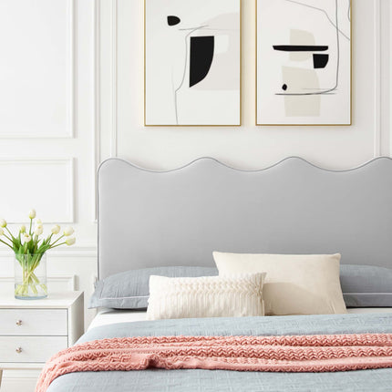Modway MOD-6730 Current Performance Velvet Full Platform Bed Modway