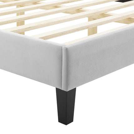 Modway MOD-6738 Current Performance Velvet King Platform Bed Modway