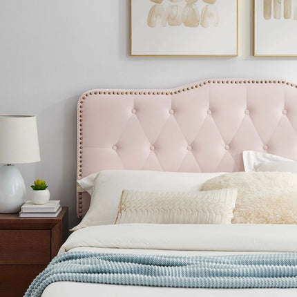 Modway MOD-6775 Amber Performance Velvet Queen Platform Bed Modway