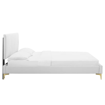 Modway MOD-6868 Peyton Performance Velvet Full Platform Bed Modway