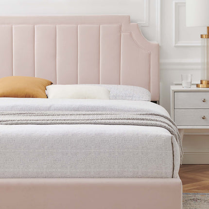 Modway MOD-6906 Sienna Performance Velvet Twin Platform Bed - Plaza Home Decor