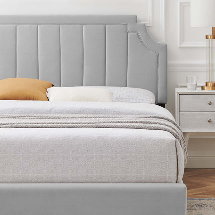 Modway MOD-6912 Sienna Performance Velvet Full Platform Bed - Plaza Home Decor