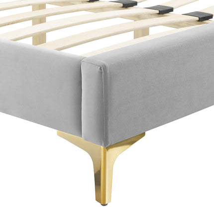 Modway MOD-6912 Sienna Performance Velvet Full Platform Bed - Plaza Home Decor