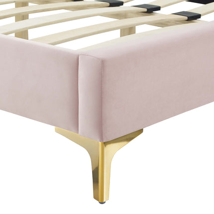 Modway MOD-6912 Sienna Performance Velvet Full Platform Bed - Plaza Home Decor