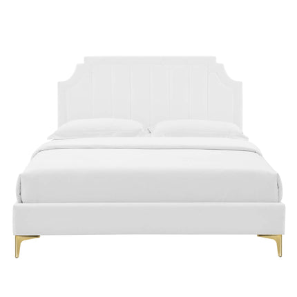 Modway MOD-6912 Sienna Performance Velvet Full Platform Bed - Plaza Home Decor