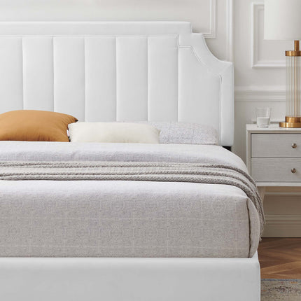 Modway MOD-6918 Sienna Performance Velvet King Platform Bed - Plaza Home Decor