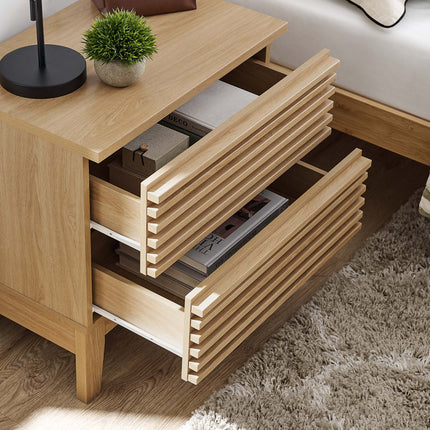 Modway MOD-6964 Render Two-Drawer Nightstand Modway