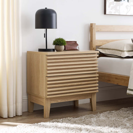 Modway MOD-6964 Render Two-Drawer Nightstand Modway