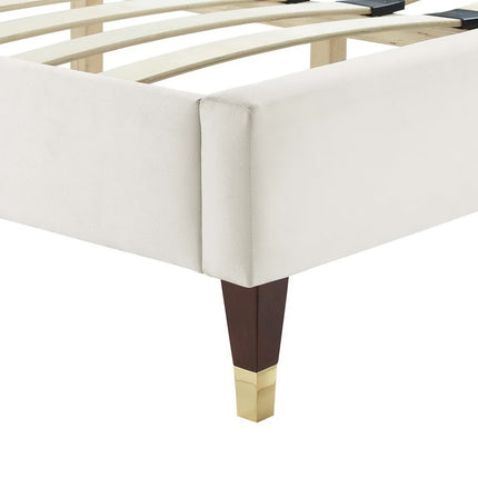 Modway MOD-6971 Sofia Channel Tufted Performance Velvet Queen Platform Bed - Plaza Home Decor