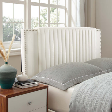 Modway MOD-6990 Zahra Channel Tufted Performance Velvet Twin Platform Bed Modway