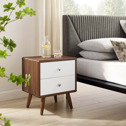 Modway MOD-7017 Transmit 2-Drawer Nightstand Modway