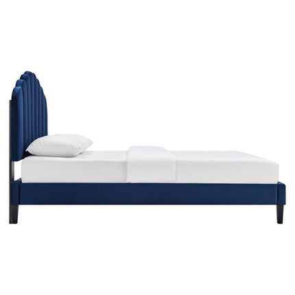 Modway MOD-7039 Daisy Performance Velvet Full Platform Bed Modway