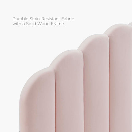 Modway MOD-7039 Daisy Performance Velvet Full Platform Bed Modway