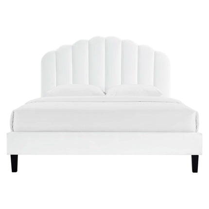 Modway MOD-7039 Daisy Performance Velvet Full Platform Bed Modway
