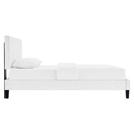 Modway MOD-7046 Roxanne Performance Velvet King Platform Bed Modway