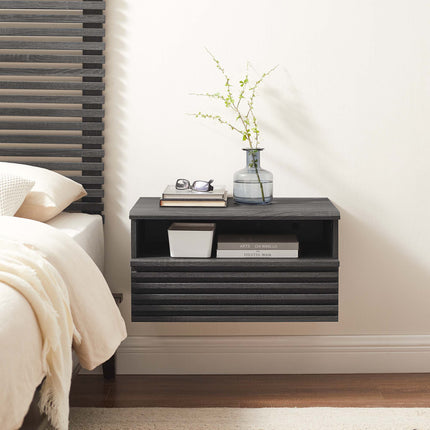 Modway MOD-7058 Render Wall-Mount Nightstand Modway