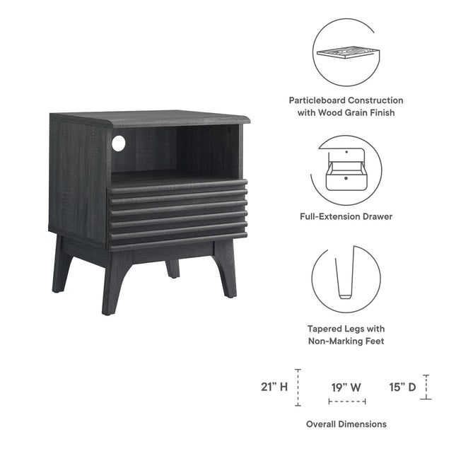 Modway MOD-7070 Render Nightstand Modway
