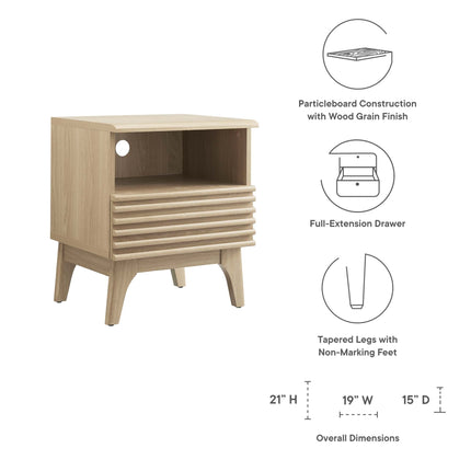 Modway MOD-7070 Render Nightstand Modway