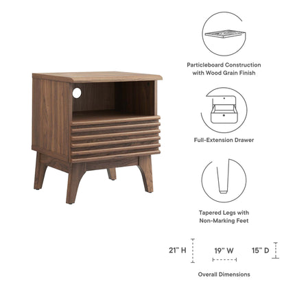 Modway MOD-7070 Render Nightstand Modway